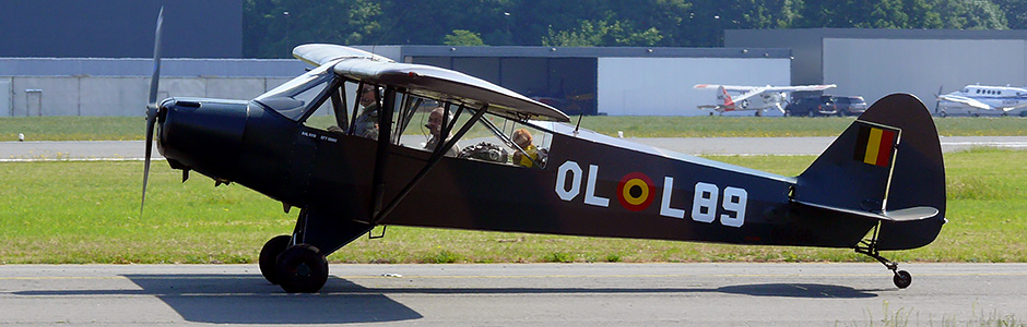 "Piper L-18C i oprindelig bemaling."